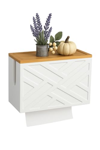 Abundant Mornings Bamboo Paper Towel Dispenser