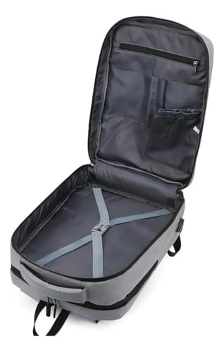 Mochila Slim Executiva Universitária Escolar para Notebook, Preta, Estilo Moderno