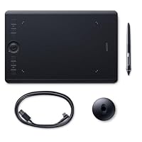 Wacom Intuos PRO Medium PTH-660 Tavoletta Grafica con Penna sensibile alla Pressione, Tasti di...