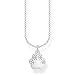Produktbild Thomas Sabo Damen Kette Pfote 925 Sterling Silber KE2063-051-14-L45V