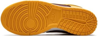 Nike Men's Dunk Low shoe, Yellow/Bordeaux, 11 | Image 4