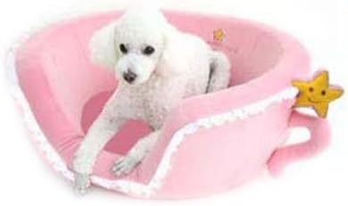 Fancy Afternoon Tea Party Dog Cat Pet Bed - Great Valentine's Day, Mother's Day, Birthday, Anniversary, Holiday Christmas Gifts (Tea Cup)