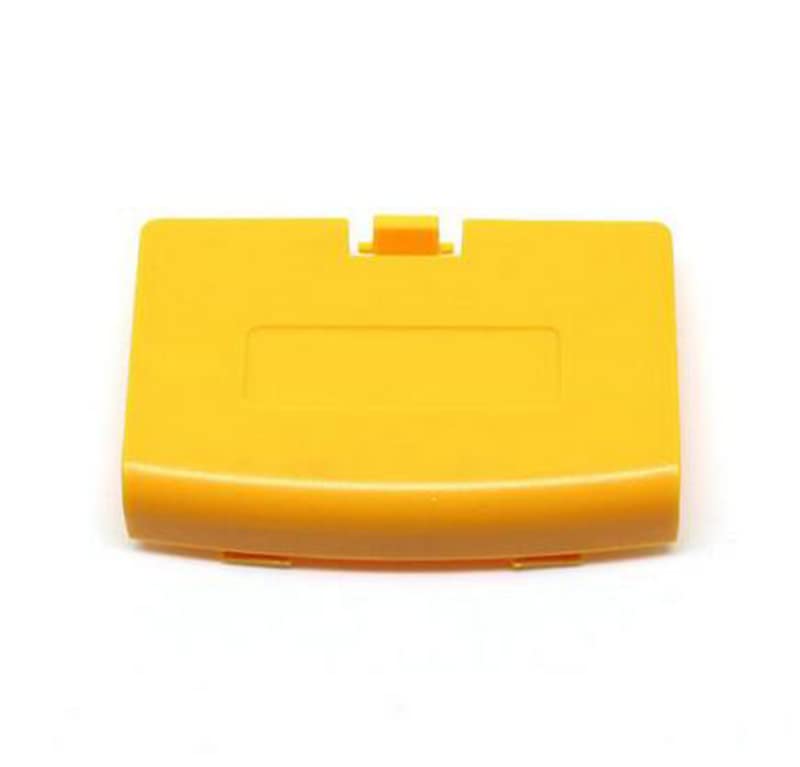 Image of Battery Pack Back Door Cover Lid Case for Gameboy Advance GBA Console Accessories Replacement (Yellow)