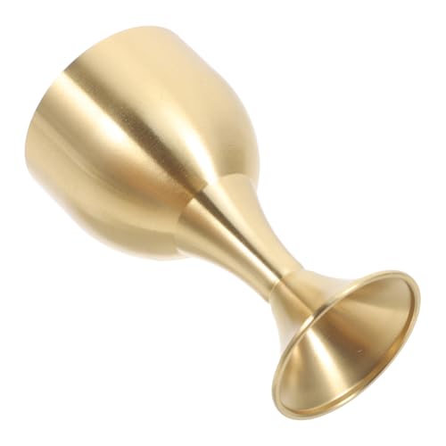 MUCKLILY Calice in Lega Di Rame Coppa Per Vino Coppa Per Offerte Decorativa Metallo Delicata Calice Per Vino in Metallo