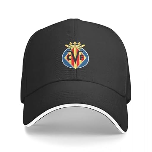 CIZIEOE Gorra de béisbol El Negro del Villarreal CF | Ya disponible en tu tienda friki favorita! En mundofriki.es!