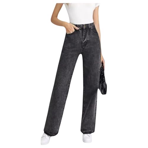 Image of Women's High Rise Straight Fit Jeans||Comfort Fit Straight Jeans