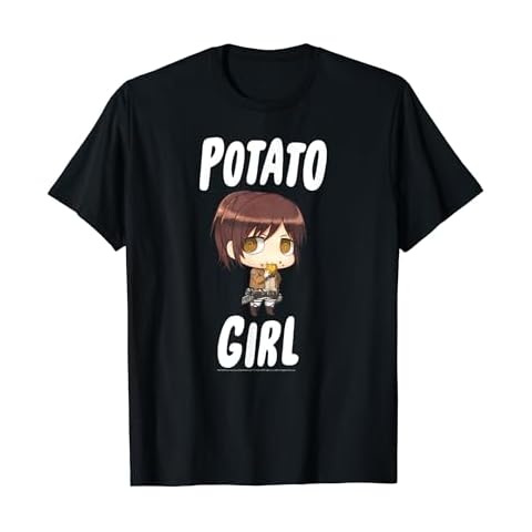 Attack on Titan Potato Girl T-shirt T-Shirt Cover