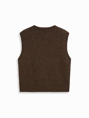 Image of CIDER Women's Sweater Vest Knit Sleeveless Pear Cute Graphic Tank Top | Fun Tops, Fall, Trendy Outfits