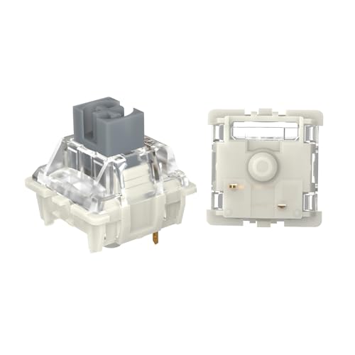 GATERON G Silver ProL[{[hXCb` RGB LED jAv[u 45gf Gaming MXJjJL[{[h3sL[XCb`Ή (Vo[A35)