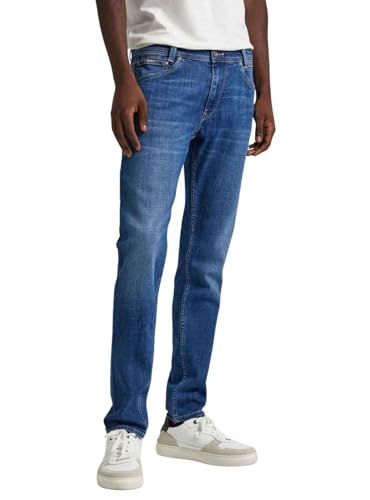 Pepe Jeans Para Hombre. PM207391HT5 Jeans Tapered Azul (30/34), Casual, AlgodóN, Denim, Sostenible-image