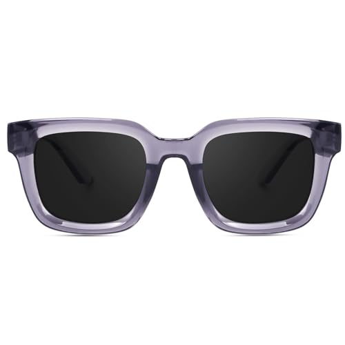 Image of Peter Jones Unisex Large Square UV /UB Protected Sunglasses (3803)