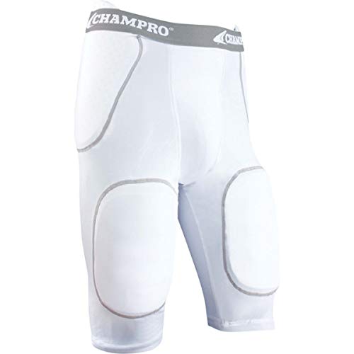 Girdle Rush CHAMPRO 5-Pad adulte pour éviter les chocs au football américain