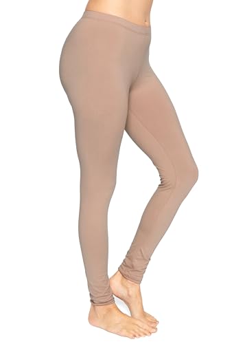 Image of STRETCH IS COMFORT Cotton Capri Leggings, Knee Length Pants, Plus Size | Soft pull-on comfort, lightweight summer feel, ankle option, casual layering, cotton leggings, black capris, under dresses
