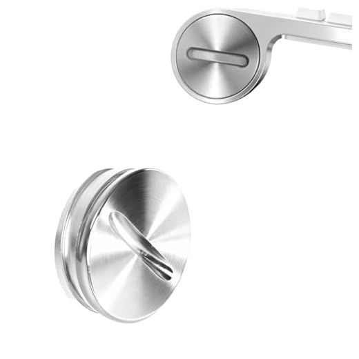 Tampa de tampa de bateria de alumínio de substituição para teclado Apple iMac G6 A1314 A1644 e Magic Trackpad A1339