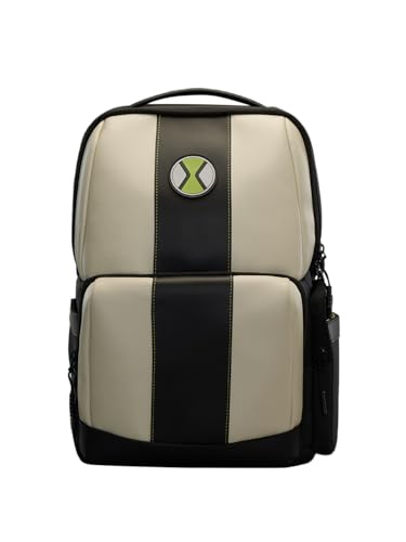 Image of The Souled Store Ben 10: Omnitrix Backpacks | Official Cartoon Network Merchandise | Premium Water-Resistant Laptop Bag with Iconic Graphic | Durable Urban Travel Rucksack for Men & Women