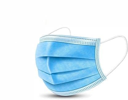 WELLSTAR Disposable Mask With Soft ear loop Water Resistant Surgical Mask 3 Layer Blue in Color Pack of 300 (B09G9TGSR9) Amazon Price History, Amazon Price Tracker