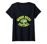 Womens Oregon Ducks Big 10 Football Huddle Officially Licensed V-Neck T-Shirt