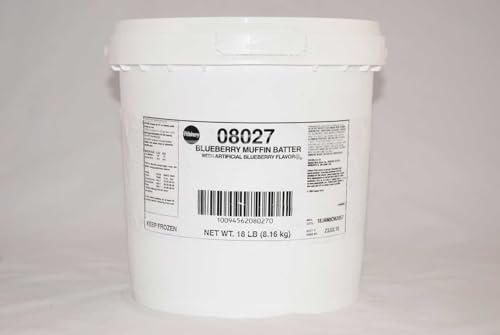 General Mills Pillsbury Blueberry Muffin Batter, 18 Pound -- 1 each.