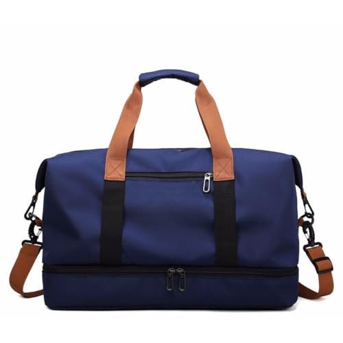 Bolsa grande com EXTENÇÃO para viagem, academia e um grande passeio.(Azul)