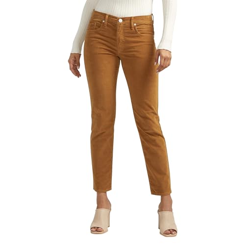 Jag Jeans Women's Cassie Mid Rise Slim Straight Leg Jeans & Pants-Legacy