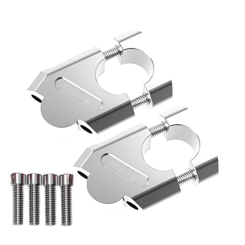 Rehausseurs de guidon moto de rechange pour modification position de conduite