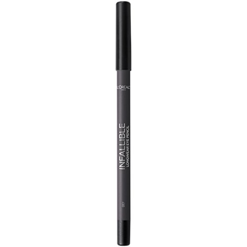 L'Oreal Paris Makeup Infallible Pro-Last Pencil Eyeliner, Waterproof and Smudge-Resistant, Glides on Easily to Create any Look, Grey, 0.042 oz. - image 2