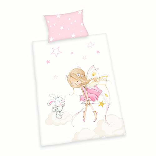 Herding Parure de lit Little Fairy, Made in Green by Oeko TEX, Taie de Coussin 40 x 60 cm avec...
