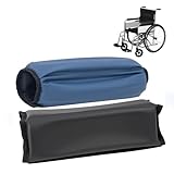Wheelchair Armrest Cushion, Padded Armrest, Soft Support Cushion Accessories for Children and Adults, Used for Comfortable Decompression, Soft and Easy to Clean Pu(1 Pair)