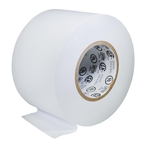 GGR Supplies T.R.U. EL-766AW White General Purpose Electrical Tape 2