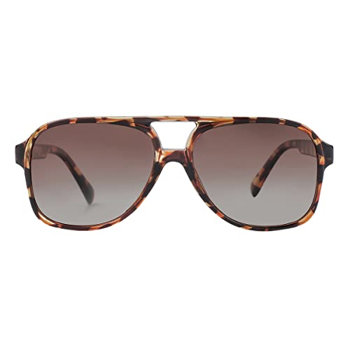 Image of Polarized Classic Vintage Aviator Sunglasses for Men Women Large Frame Retro 70s Sunglasses