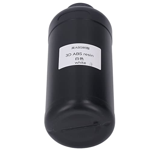 Aramox 3D Printer Resin, Photopolymer Print Resin 1000ml, Low Shrinkage Quick Curing High Toughness, 365 to 405nm UV for