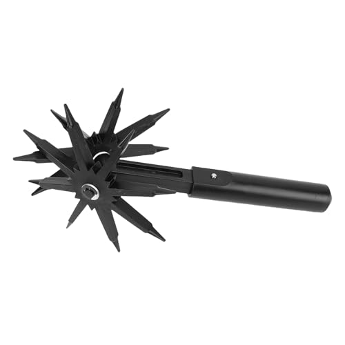 Hyuduo Manueller Kreiselgrubber, Leichtes Bodenbelüftungs- und Bodenbearbeitungsgerät aus Kunststoff, Ideal für Heimgärtner und Landschaftsarchitekten