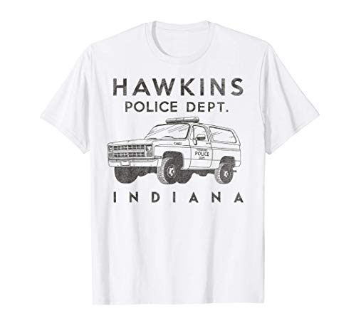 Netflix Stranger Things Hawkins Police Dept. Indiana T-Shirt