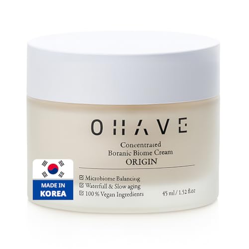 ZIOSTAND OHAVE Night Cream – Hydrating Korean Moisturizer for Instant Hydration & Overnight Skin Comfort – Gentle Face Cream for Women with Botanical Ingredients, 45ml