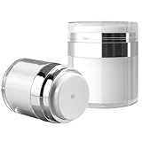 【Qualitätsmaterial】Unsere Airless-Pumpenflaschen sind aus hochwertigen AS-, Acryl- und PP-Materialien hergestellt, die eine lange Lebensdauer und einen langen Gebrauch gewährleisten. Diese Materialien sind resistent gegen Auslaufen.