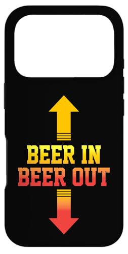 Beer In Beer Out Beer Drinker Beer Bench Drinking Sayings �X�}�z�P�[�X iPhone 17 Pro �p
