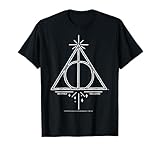Harry Potter Deathly Hallows Symbol Line Art T-Shirt