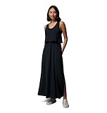 Columbia Women's PFG Freezer Maxi Dress, Black, Large