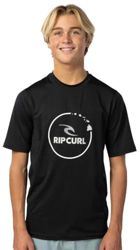 Rip Curl Island Vibes SS Surf Shirt - Black