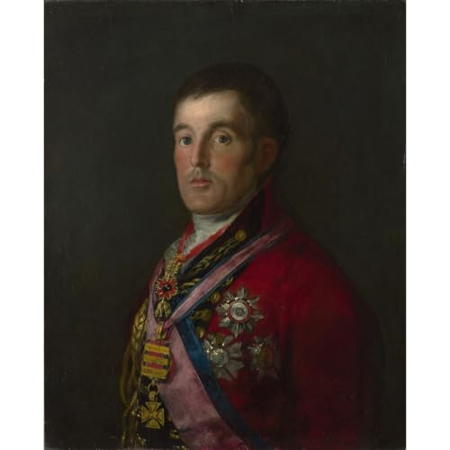 Impression sur toile Francisco de Goya Le duc de Wellington 76x101