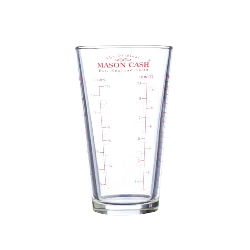 Mason Cash Classic Collection Measuring Glass, Transparent, 8.5 x 8.5 x 14.5 cm