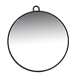 MUSISALY 丸型 手持ち バックミラー 化粧鏡 理髪店用 ミラー 家用 日常使い 高解像鏡面 軽量 コンパクト