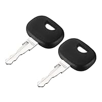 sourcing map Ausrüstung Schlüssel Maschinen Zündschlüssel für Bagger (Teil Nummer 14603) 2Stk