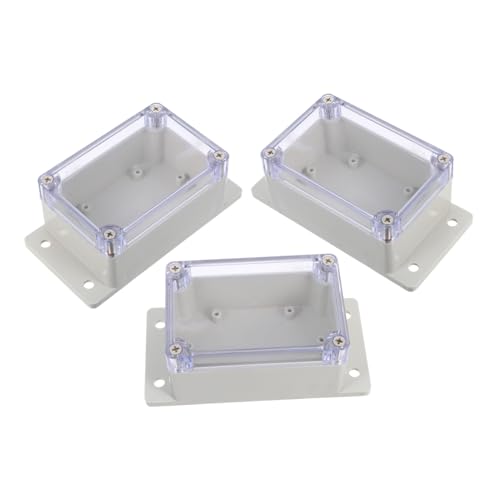 Boîte de jonction étanche extérieure transparente pour réparer et sécuriser vos câbles