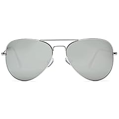 B | Silver Frame| Silver Mirrored Lens