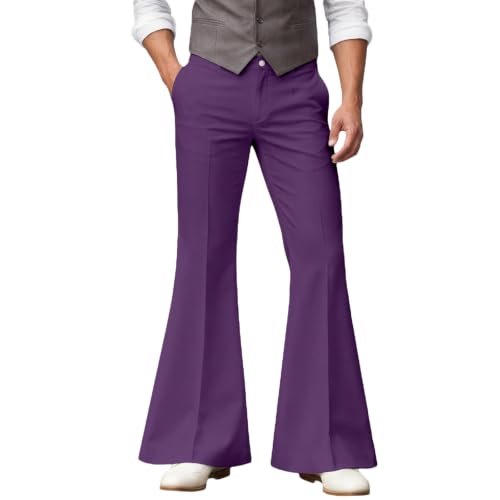 Pantalones elásticos de hombre de los años 70 para evitar disfraces incómodos