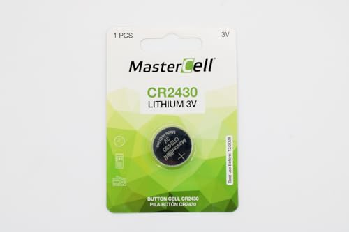 CR2430 3V Pila de botón de Litio, Blíster Individual - Larga Duracion