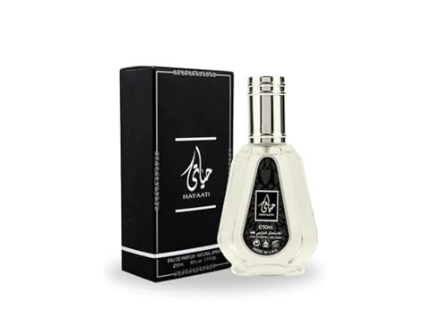 Perfume Hayaati EDP 50 ml, Perfume Árabe Unisex de Larga...