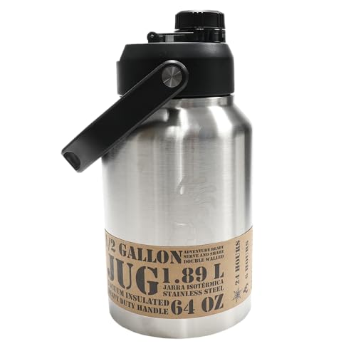 Aquapelli Stainless Steel Vacuum Insulated Water Jug 64oz