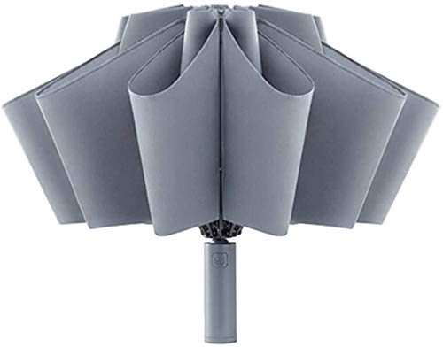 Dewanxin para Mijia 90 fun, guarda-chuva dobrável, guarda-chuva aberto / fecho automático, guarda-chuva invertido secagem rápida com interior, anti-UV para-sol, para chuva ou soalheiro para um adulto